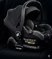 Premium Rear Facing Baby Capsule for private airport transfer Gold Coast Brisbane to Byron Bay